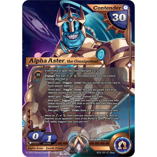 Image for Alpha Aster, the Omnipotent (AC6-191) (AC06) - Alpha Clash