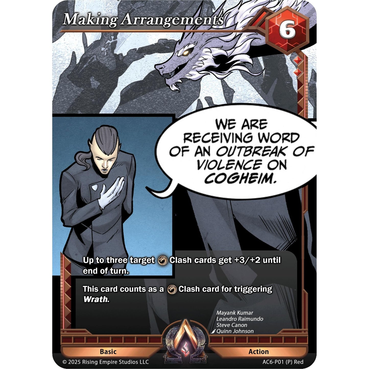 Image for Making Arrangements (AC6-P01) (AC06) - Alpha Clash