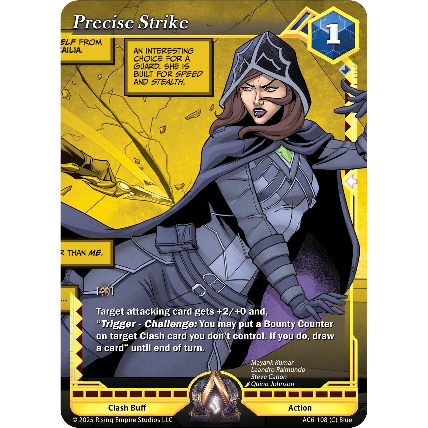 Image for Precise Strike (Gold) (AC6-108) (AC06) - Alpha Clash