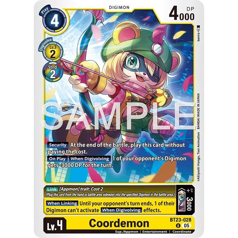 Image for Coordemon (BT23-028 U) (BT-23) - Digimon Card Game