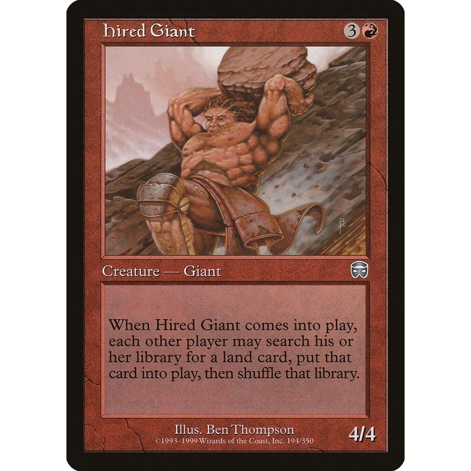 Image for Hired Giant (194) (MMQ) - Magic: The Gathering