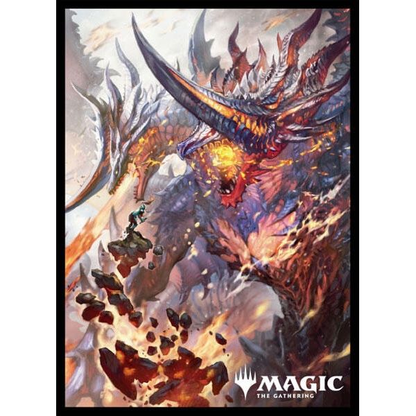 Image for Magic: The Gathering Player's Card Sleeve - Foundations - Twinflame Tyrant (80-Pack) - Card Sleeves
