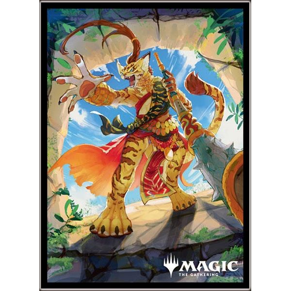 Image for Magic: The Gathering Player's Card Sleeve - Foundations - Qala, Ajani's Pridemate (80-Pack) - Card Sleeves