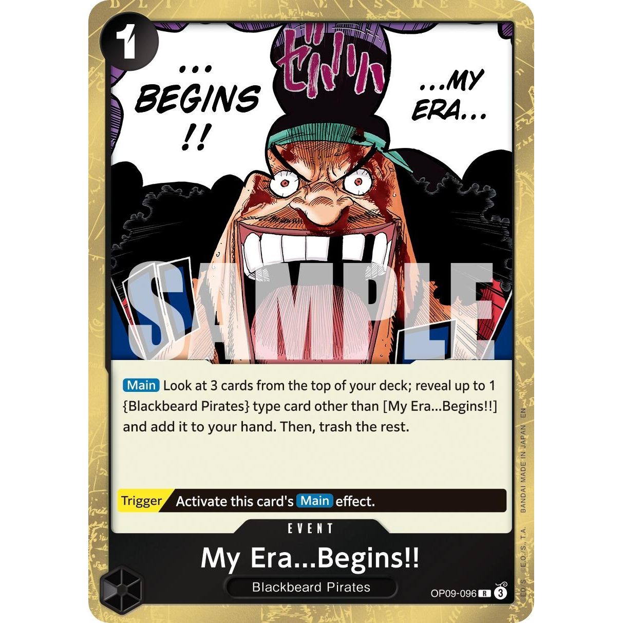 Image for My Era...Begins!! (Reprint) (OP09-096) (PRB-02) - One Piece Card Game