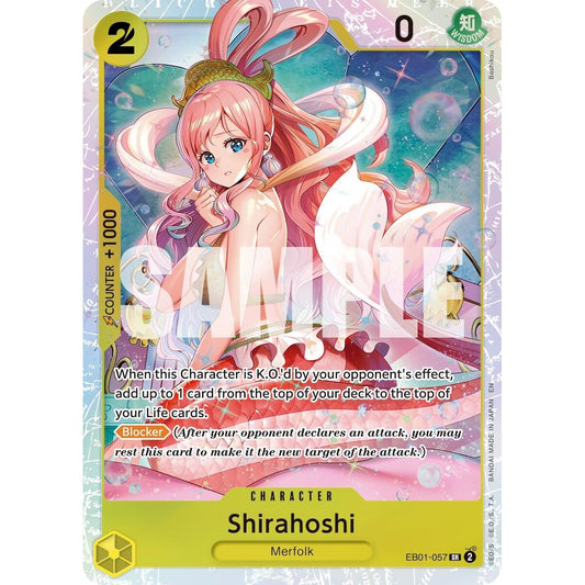 Image for Shirahoshi (Reprint) (EB01-057) (PRB-02) - One Piece Card Game