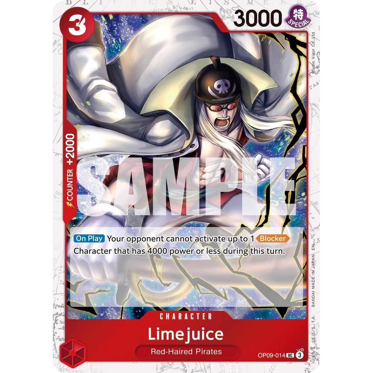 Image for Limejuice (Pirate Foil) (OP09-014) (PRB-02) - One Piece Card Game