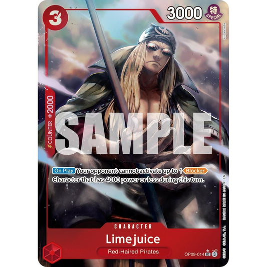 Image for Limejuice (Alternate Art) (OP09-014) (PRB-02) - One Piece Card Game