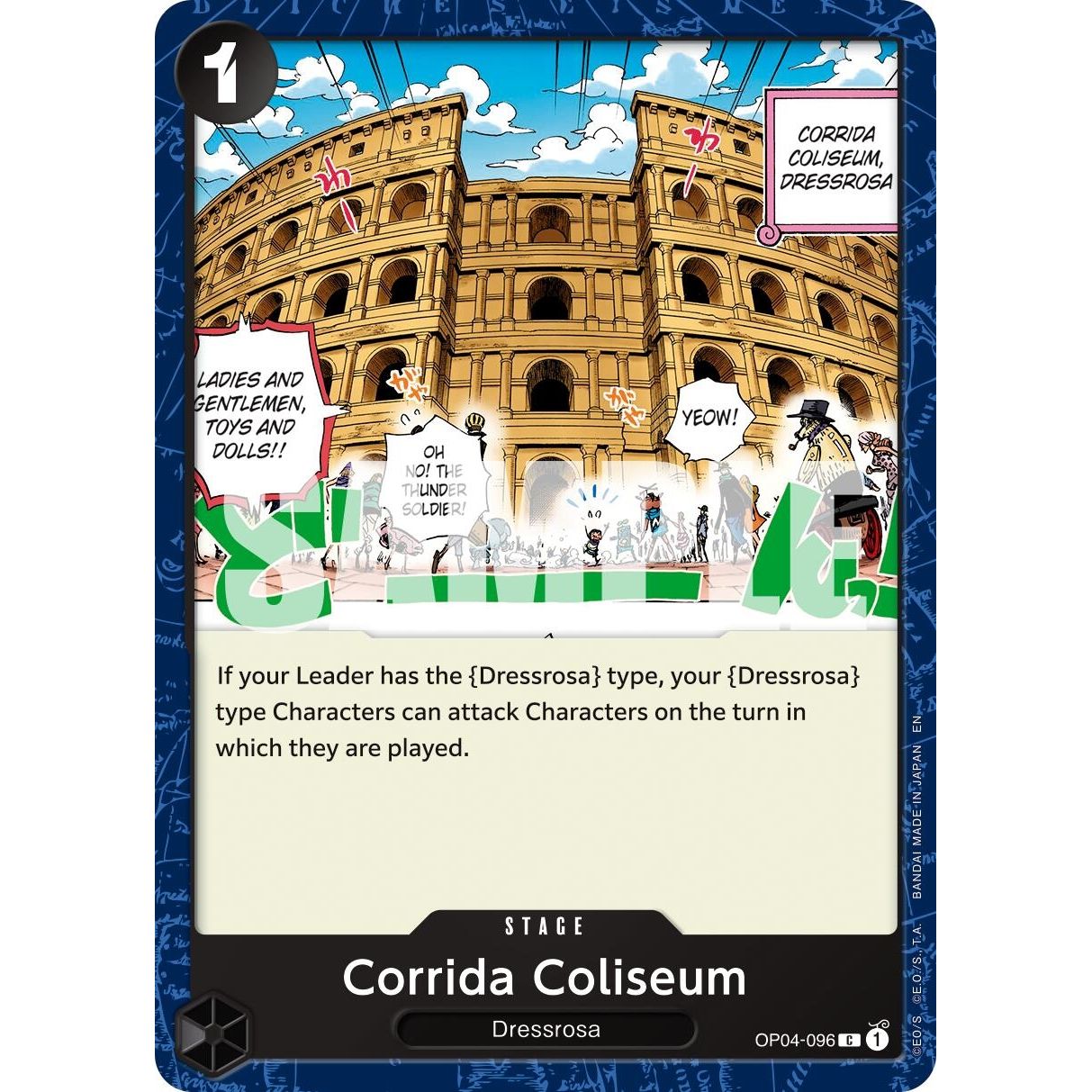 Image for Corrida Coliseum (Reprint) (OP04-096) (PRB-02) - One Piece Card Game