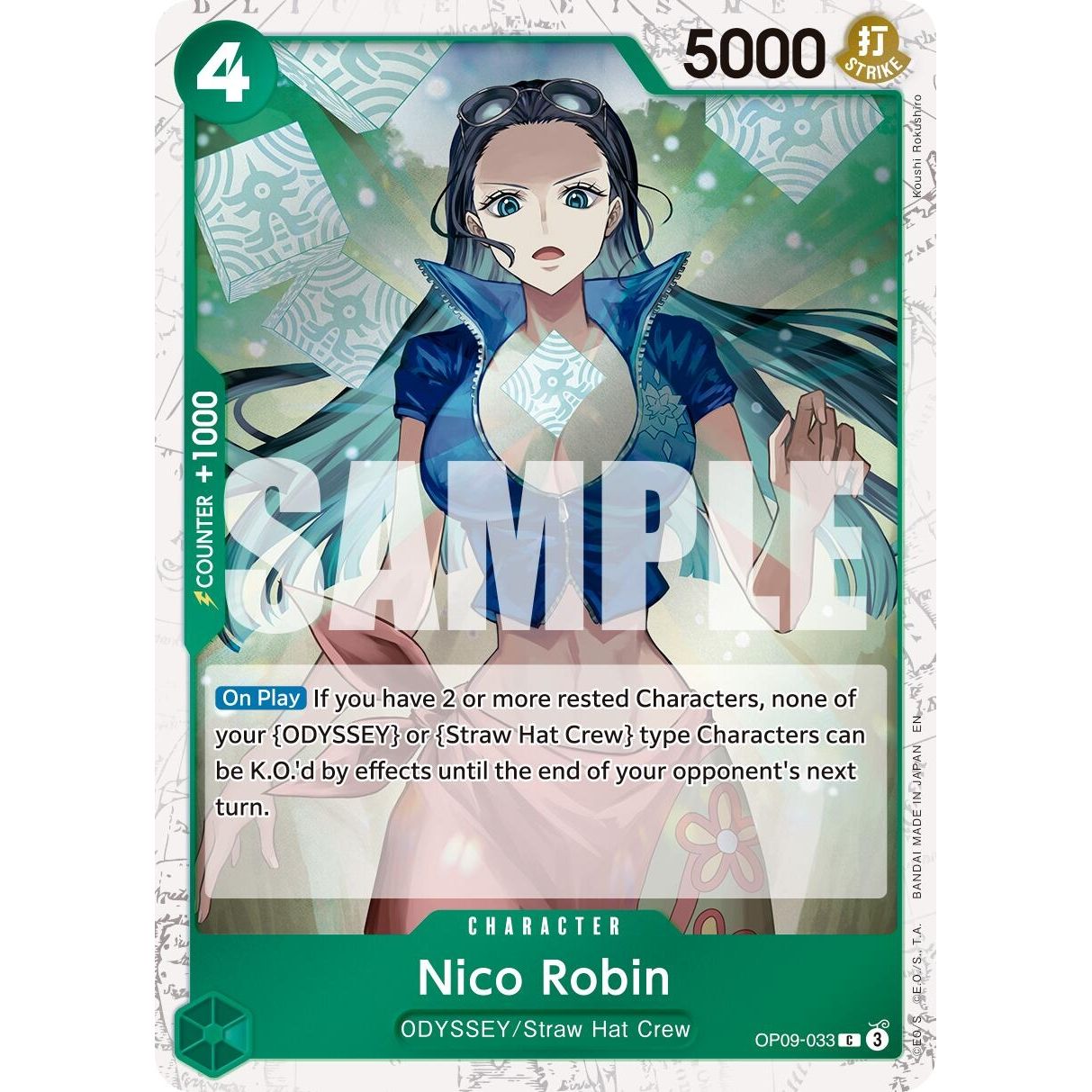 Image for Nico Robin - OP09-033 (Pirate Foil) (OP09-033) (PRB-02) - One Piece Card Game