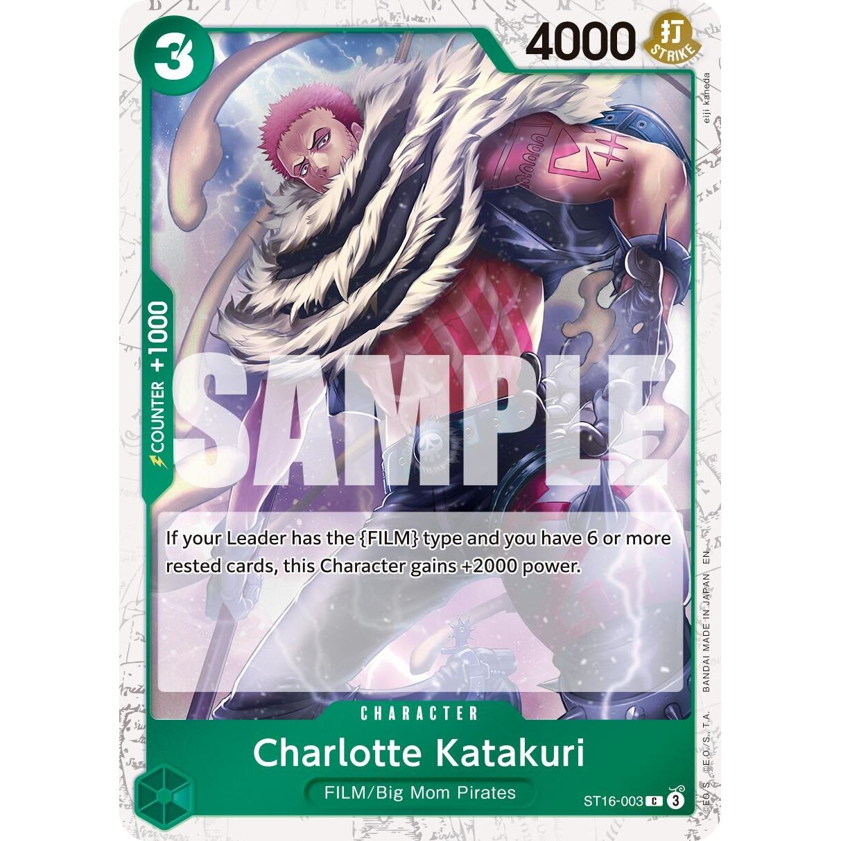 Image for Charlotte Katakuri (Pirate Foil) (ST16-003) (PRB-02) - One Piece Card Game