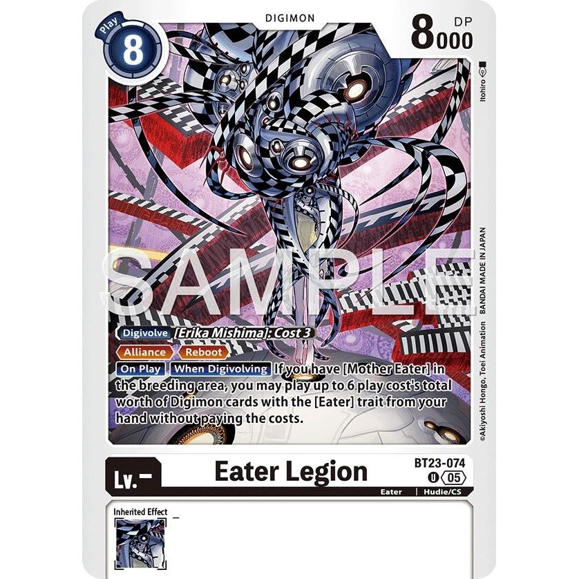 Image for Eater Legion (BT23-074 U) (BT-23) - Digimon Card Game