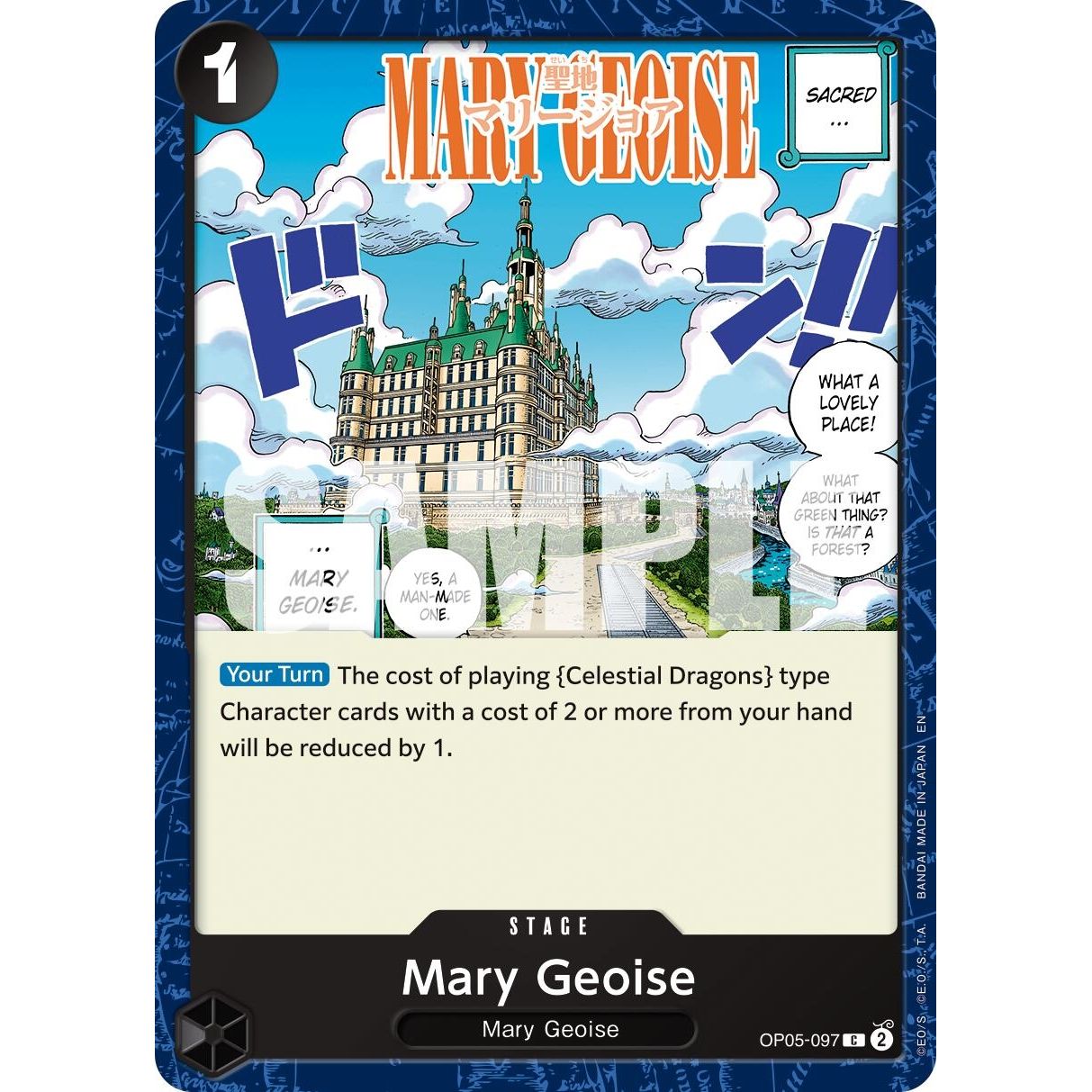 Image for Mary Geoise (Reprint) (OP05-097) (PRB-02) - One Piece Card Game