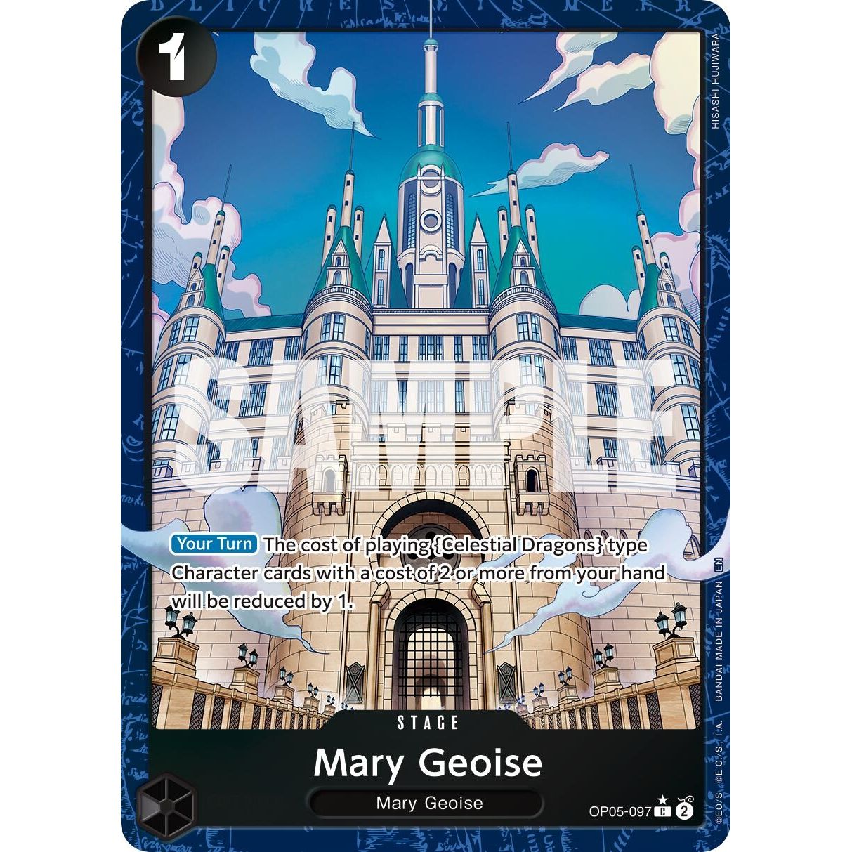 Image for Mary Geoise (Alternate Art) (OP05-097) (PRB-02) - One Piece Card Game