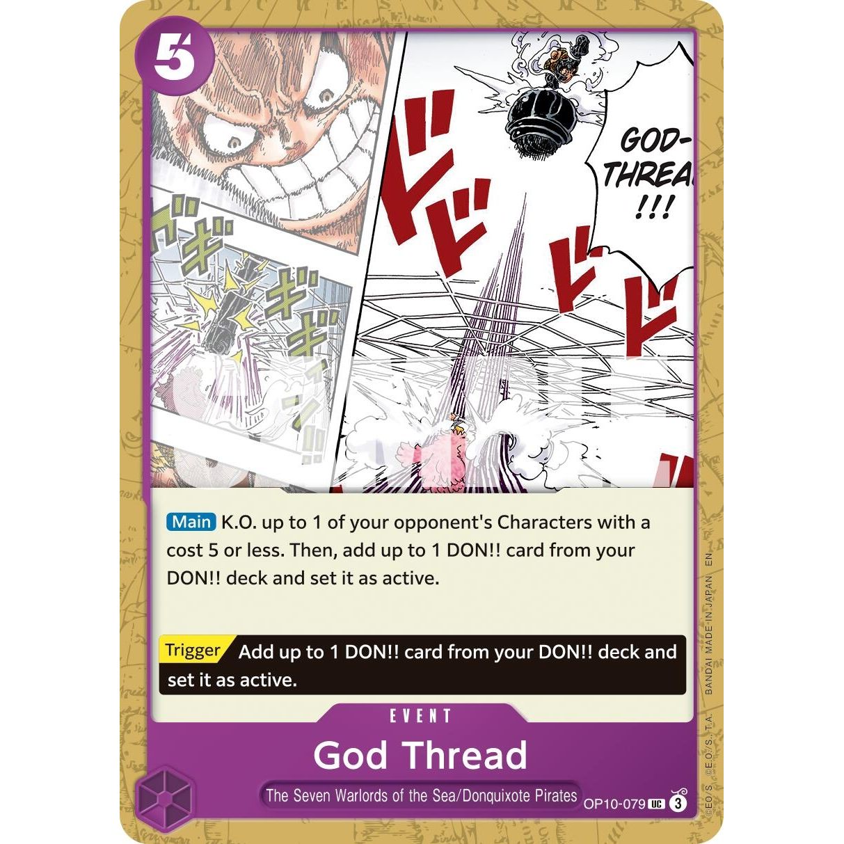 Image for God Thread (Reprint) (OP10-079) (PRB-02) - One Piece Card Game
