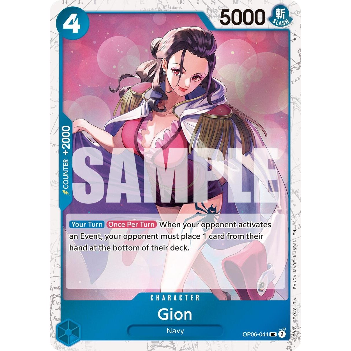 Image for Gion (Pirate Foil) (OP06-044) (PRB-02) - One Piece Card Game