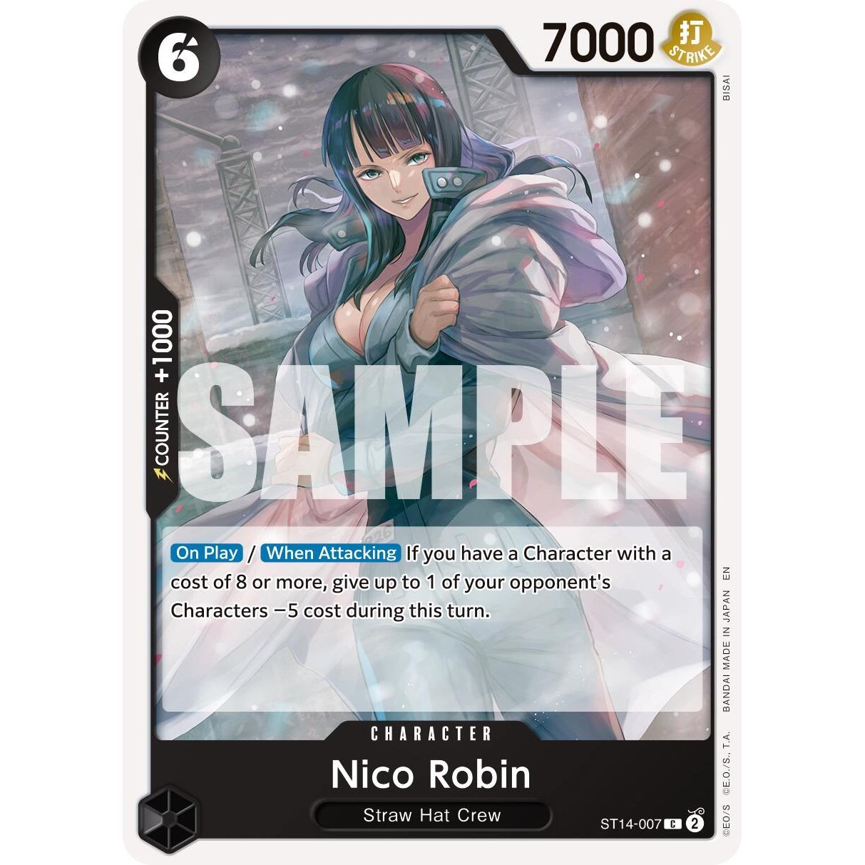 Image for Nico Robin - ST14-007 (Reprint) (ST14-007) (PRB-02) - One Piece Card Game