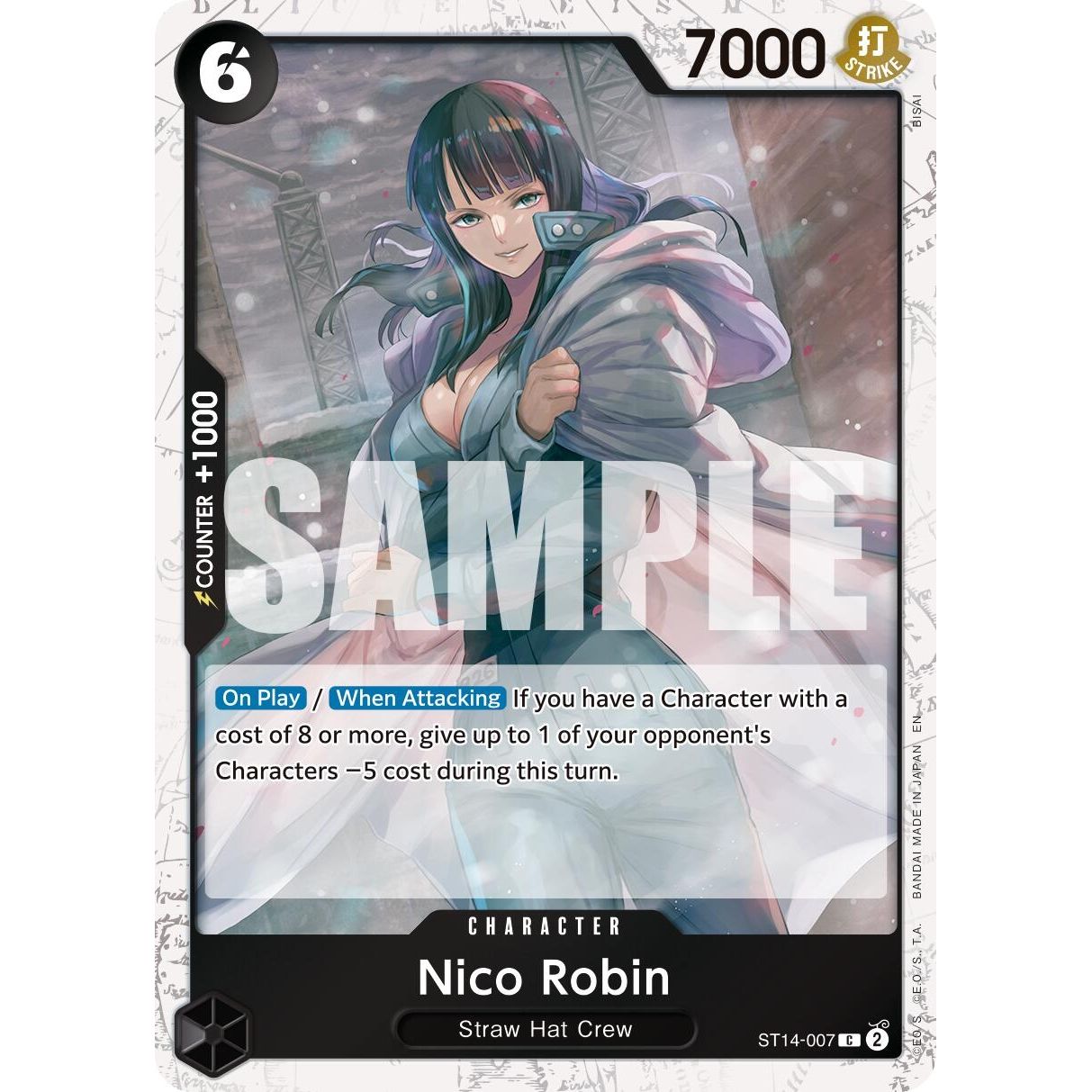 Image for Nico Robin - ST14-007 (Pirate Foil) (ST14-007) (PRB-02) - One Piece Card Game
