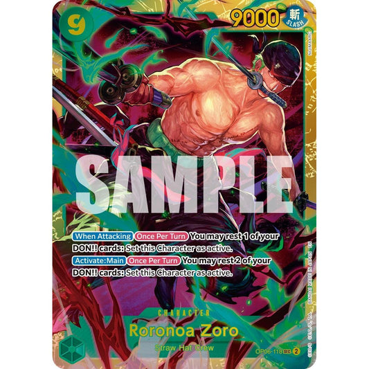 Image for Roronoa Zoro - OP06-118 (Reprint) (OP06-118) (PRB-02) - One Piece Card Game