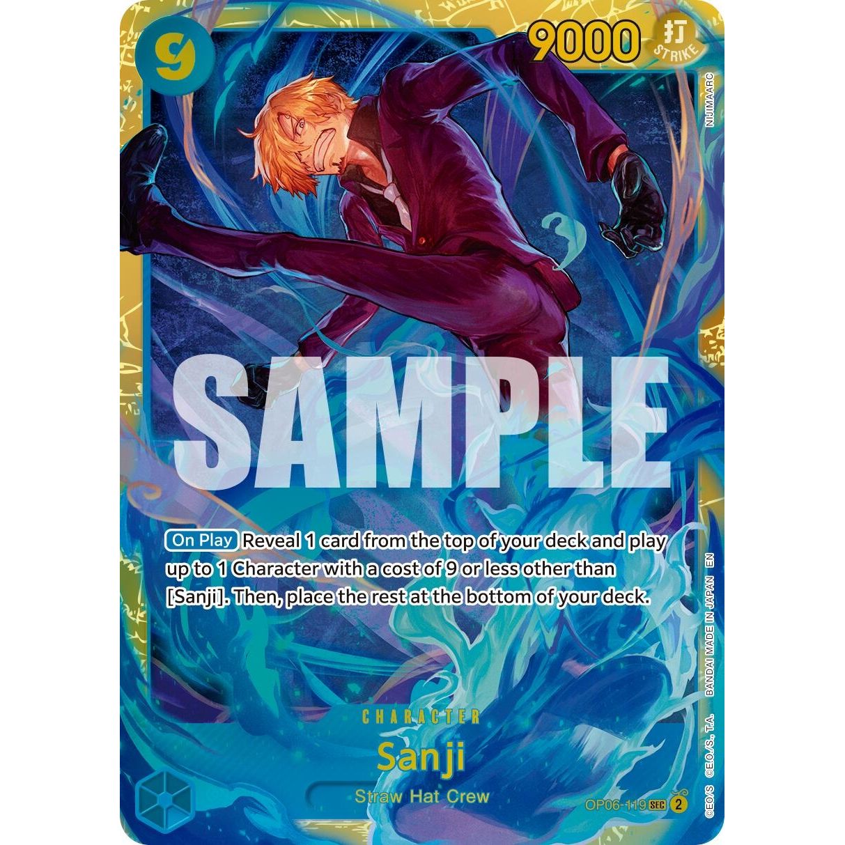 Image for Sanji - OP06-119 (Reprint) (OP06-119) (PRB-02) - One Piece Card Game