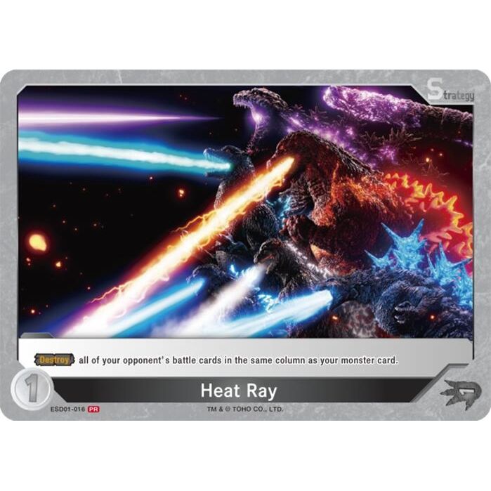 Image for Heat Ray (ESD01-016) (ESD01-016) (PR) - Godzilla Card Game