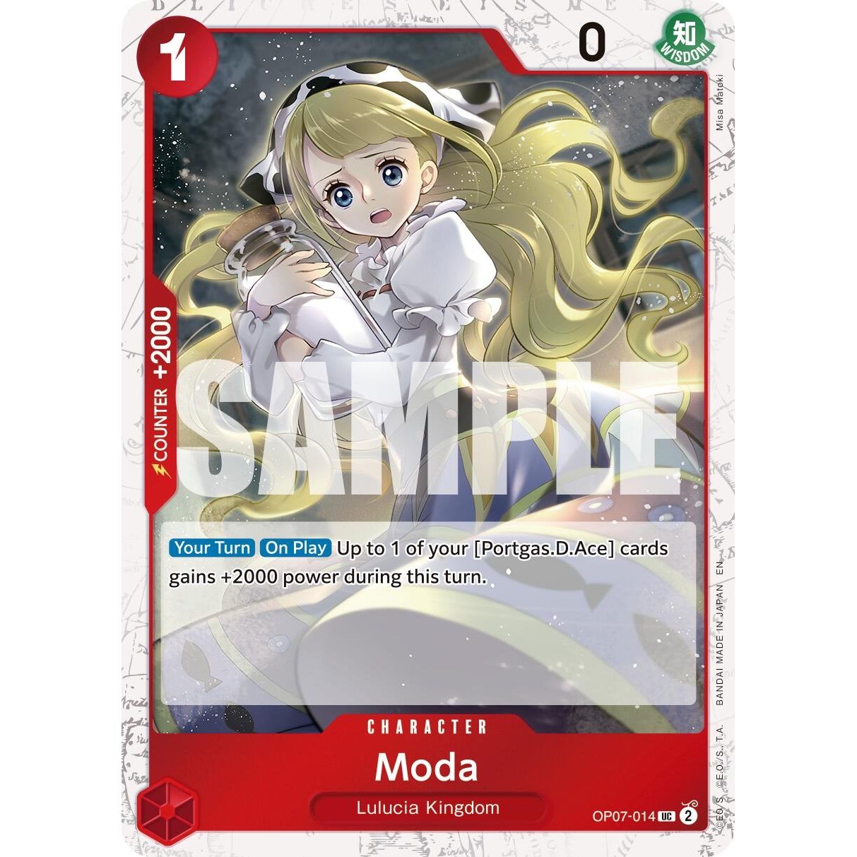 Image for Moda (Pirate Foil) (OP07-014) (PRB-02) - One Piece Card Game