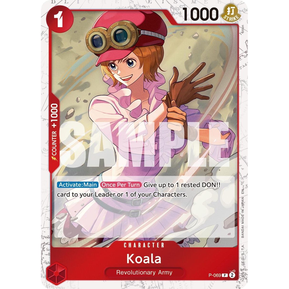 Image for Koala (Pirate Foil) (P-069) (PRB-02) - One Piece Card Game