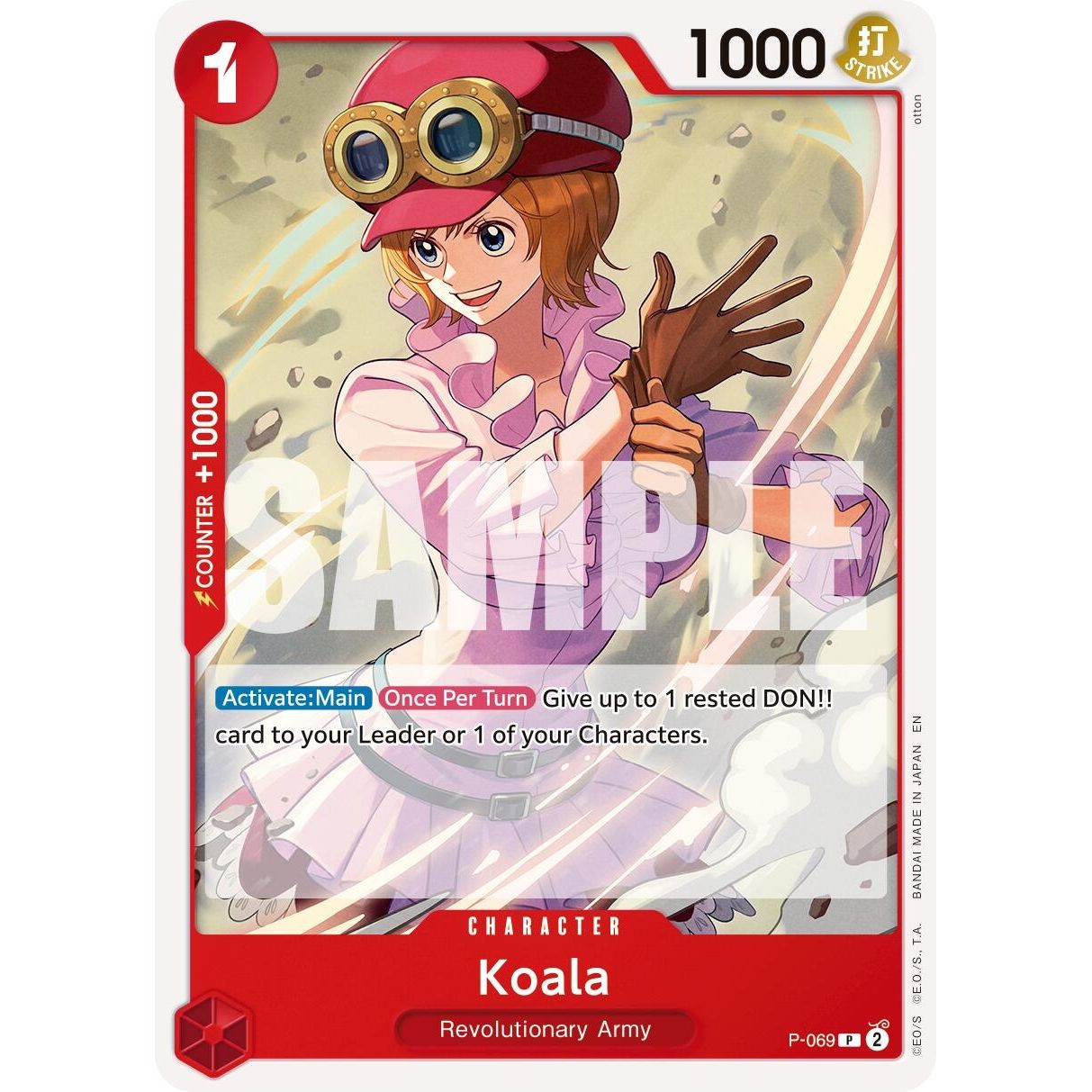 Image for Koala (Reprint) (P-069) (PRB-02) - One Piece Card Game