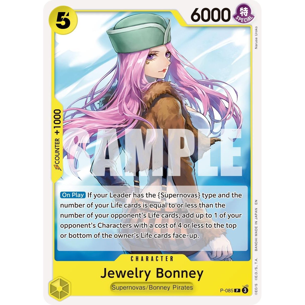 Image for Jewelry Bonney - P-085 (Reprint) (P-085) (PRB-02) - One Piece Card Game