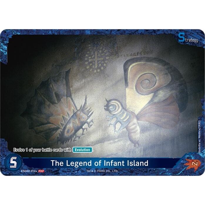 Image for The Legend of Infant Island (ESD02-014+) (Promotion Pack Vol.2) (ESD02-014+) (PR) - Godzilla Card Game