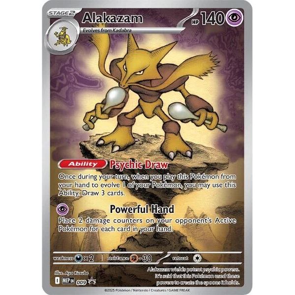 Image for Alakazam - 009 (009) (MEP) - Pokemon