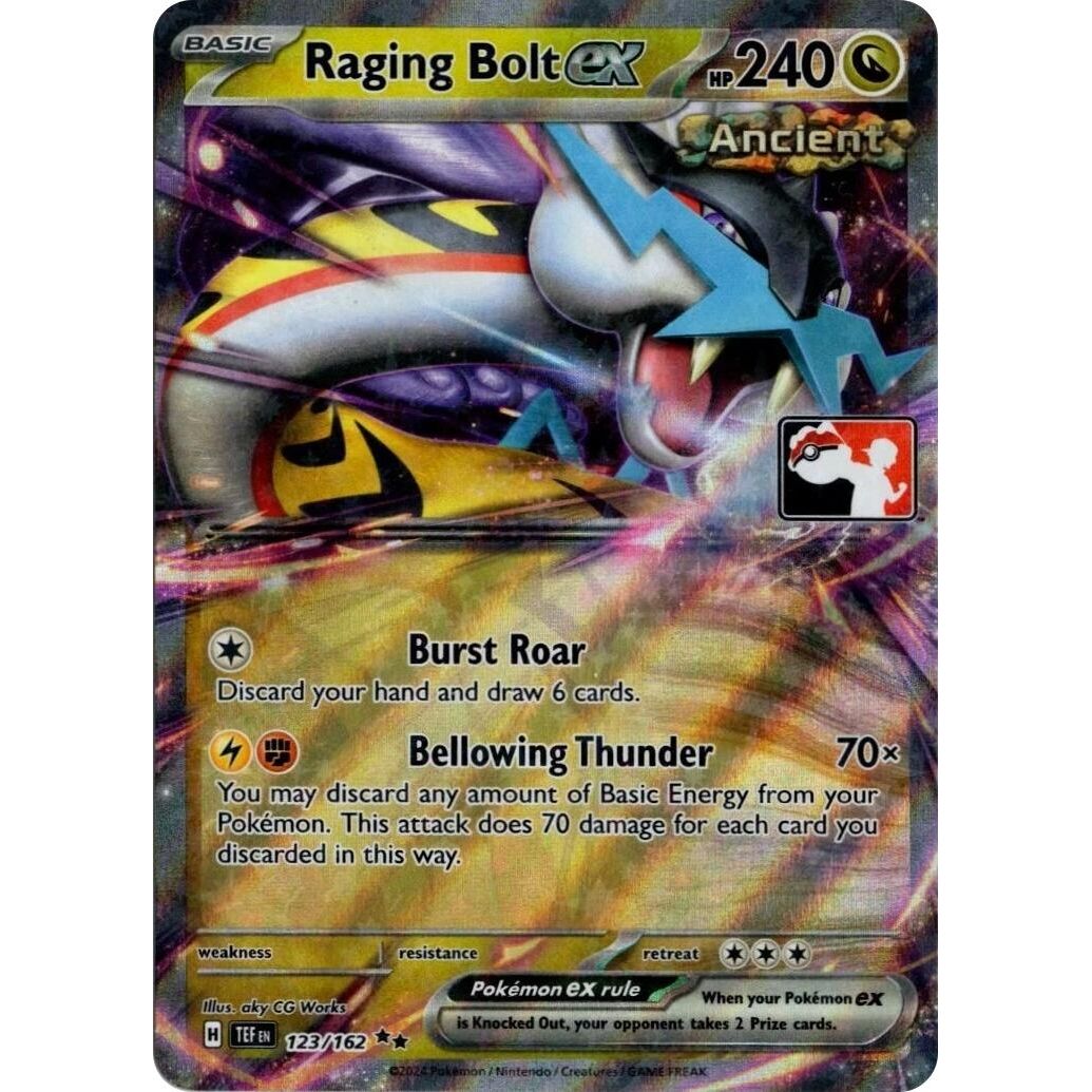 Image for Raging Bolt ex - 123/162 (Prize Pack Series 5) (123/162) - Pokemon