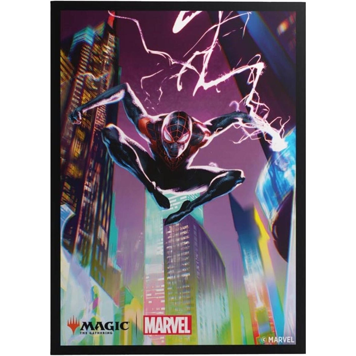 Image for Magic: The Gathering Premium Art Sleeves - Spider-Man Miles Morales - Card Sleeves
