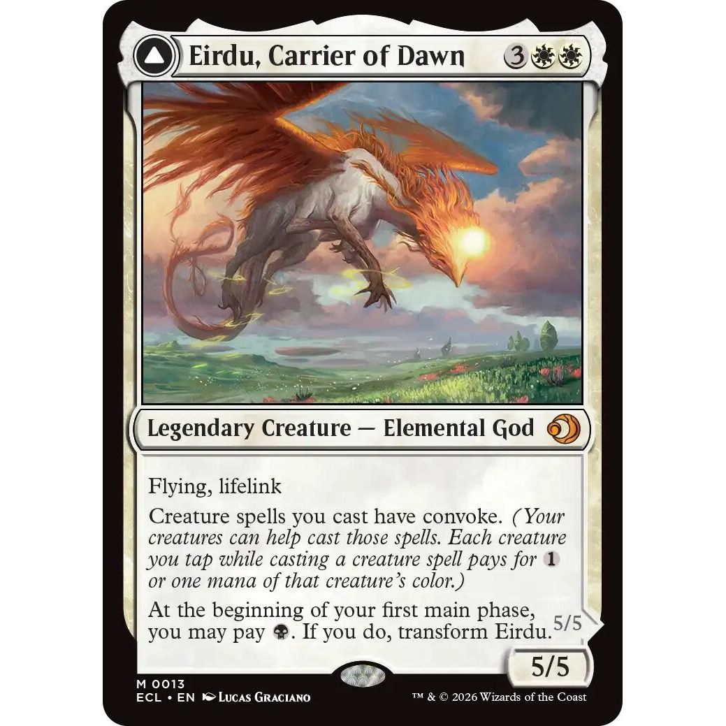 Image for Eirdu, Carrier of Dawn (13) (ECL) - Magic: The Gathering