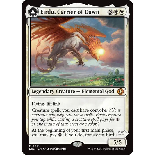 Image for Eirdu, Carrier of Dawn (13) (ECL) - Magic: The Gathering