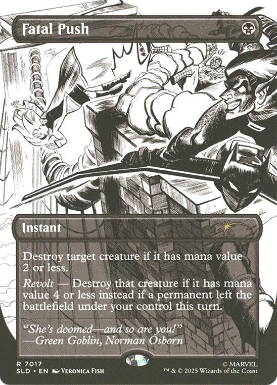Image for Fatal Push (7017) (7017) (SLD) - Magic: The Gathering