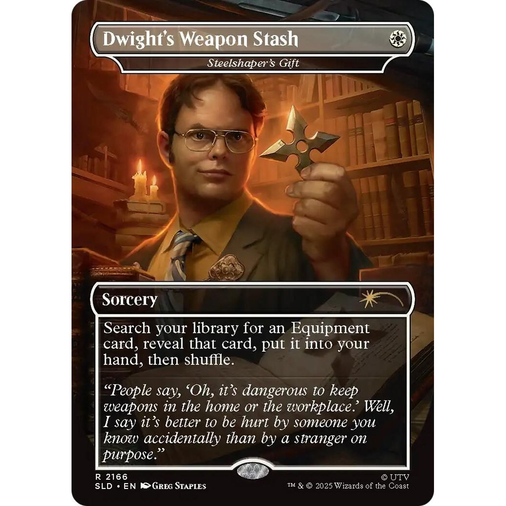 Image for Dwight's Weapon Stash - Steelshaper's Gift (2166) (SLD) - Magic: The Gathering