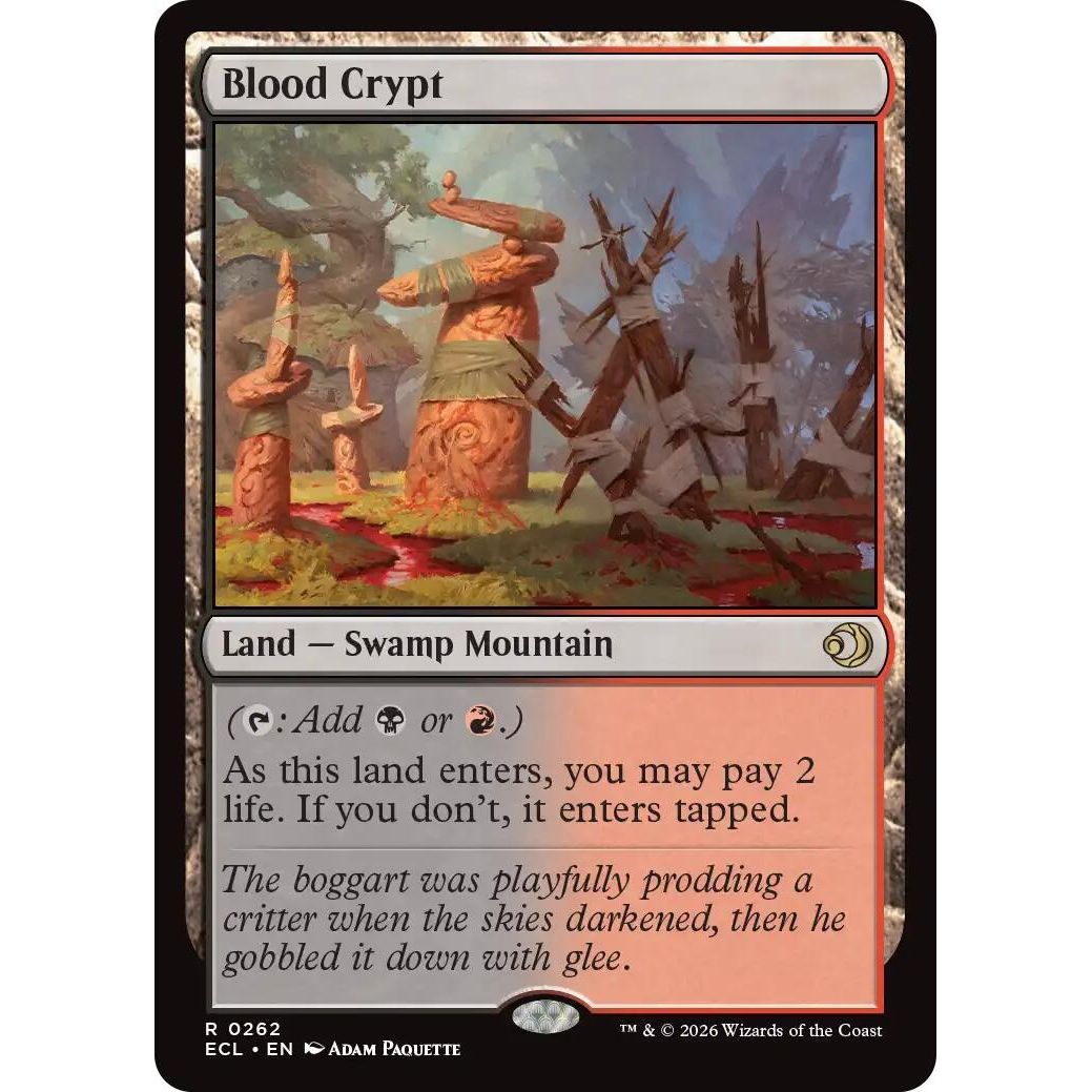 Image for Blood Crypt (262) (ECL) - Magic: The Gathering