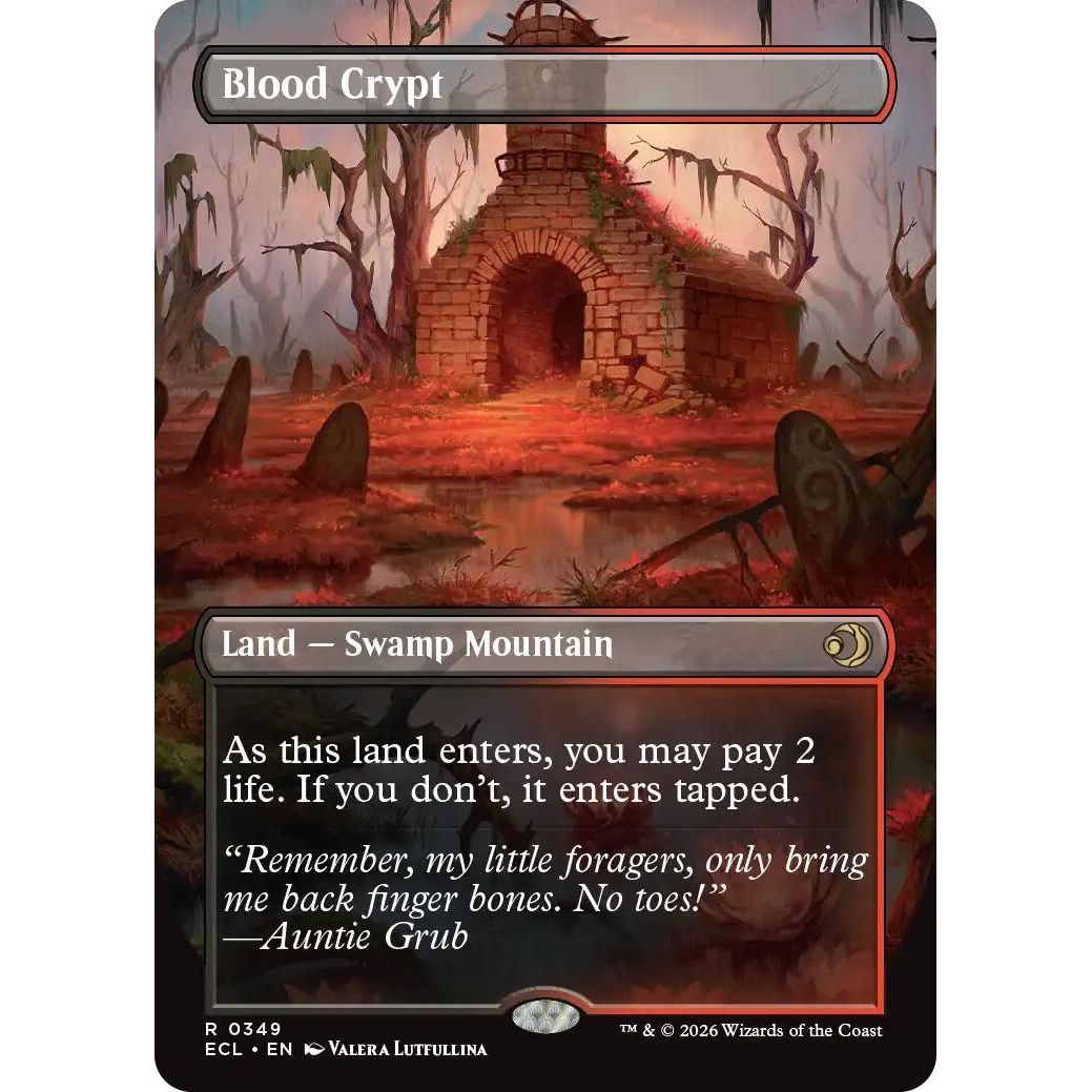 Image for Blood Crypt (Borderless) (349) (ECL) - Magic: The Gathering