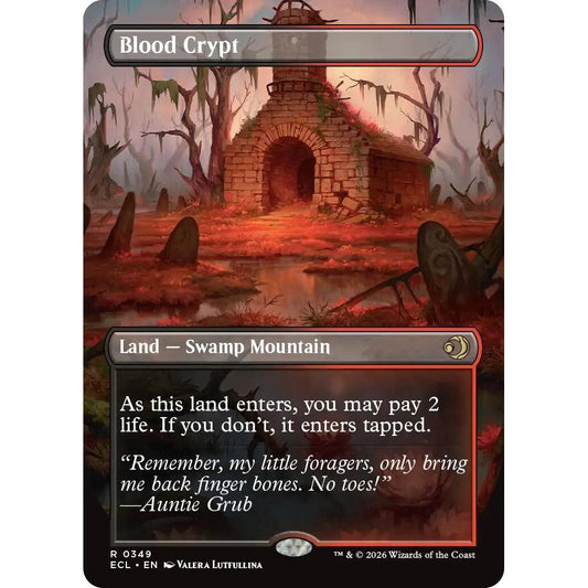Image for Blood Crypt (Borderless) (349) (ECL) - Magic: The Gathering