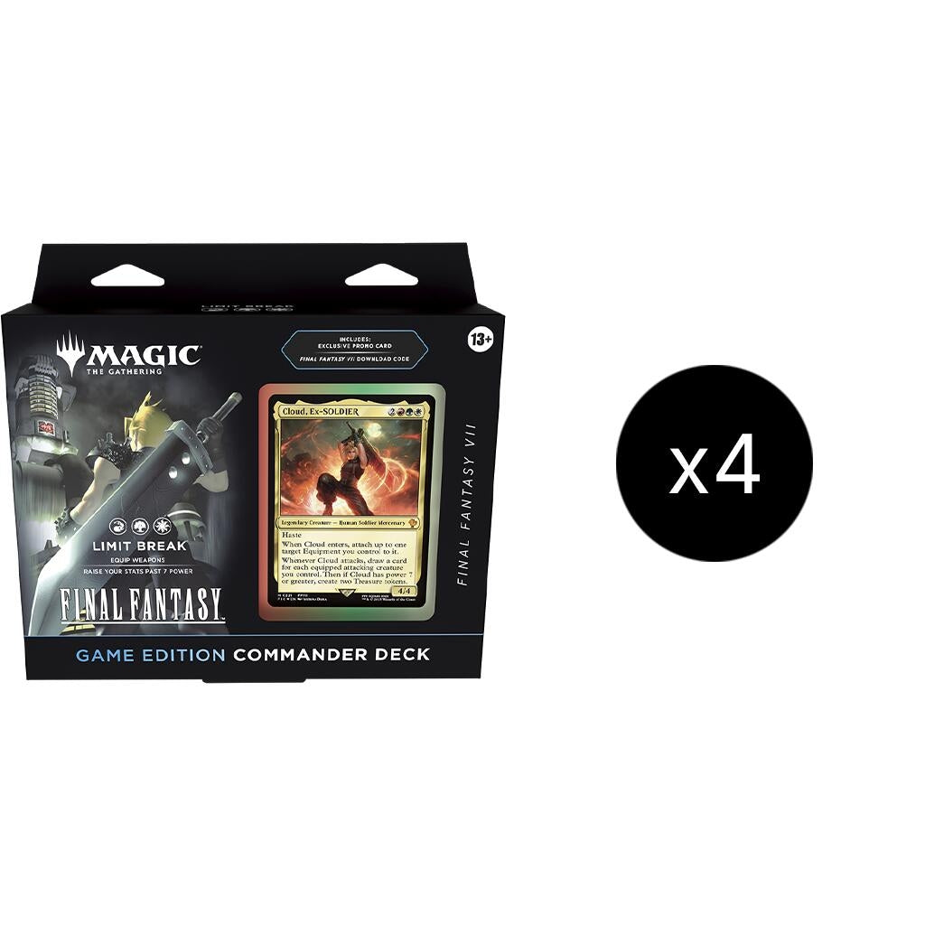 Image for FINAL FANTASY Commander Deck - FINAL FANTASY VII Limit Break Case (Game Edition) - Magic: The Gathering