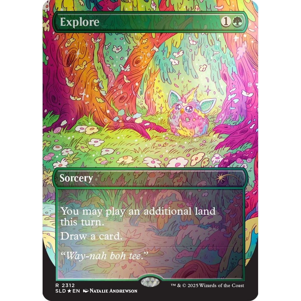 Image for Explore (2312) (Rainbow Foil) (2312) (SLD) - Magic: The Gathering