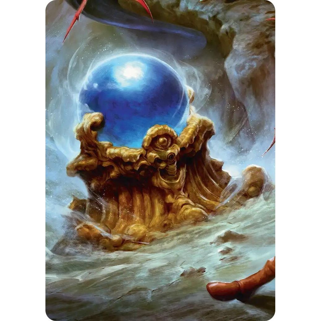 Image for Chaos Shrine's Black Crystal Scene Art Card (4) (ASFIN) - Magic: The Gathering
