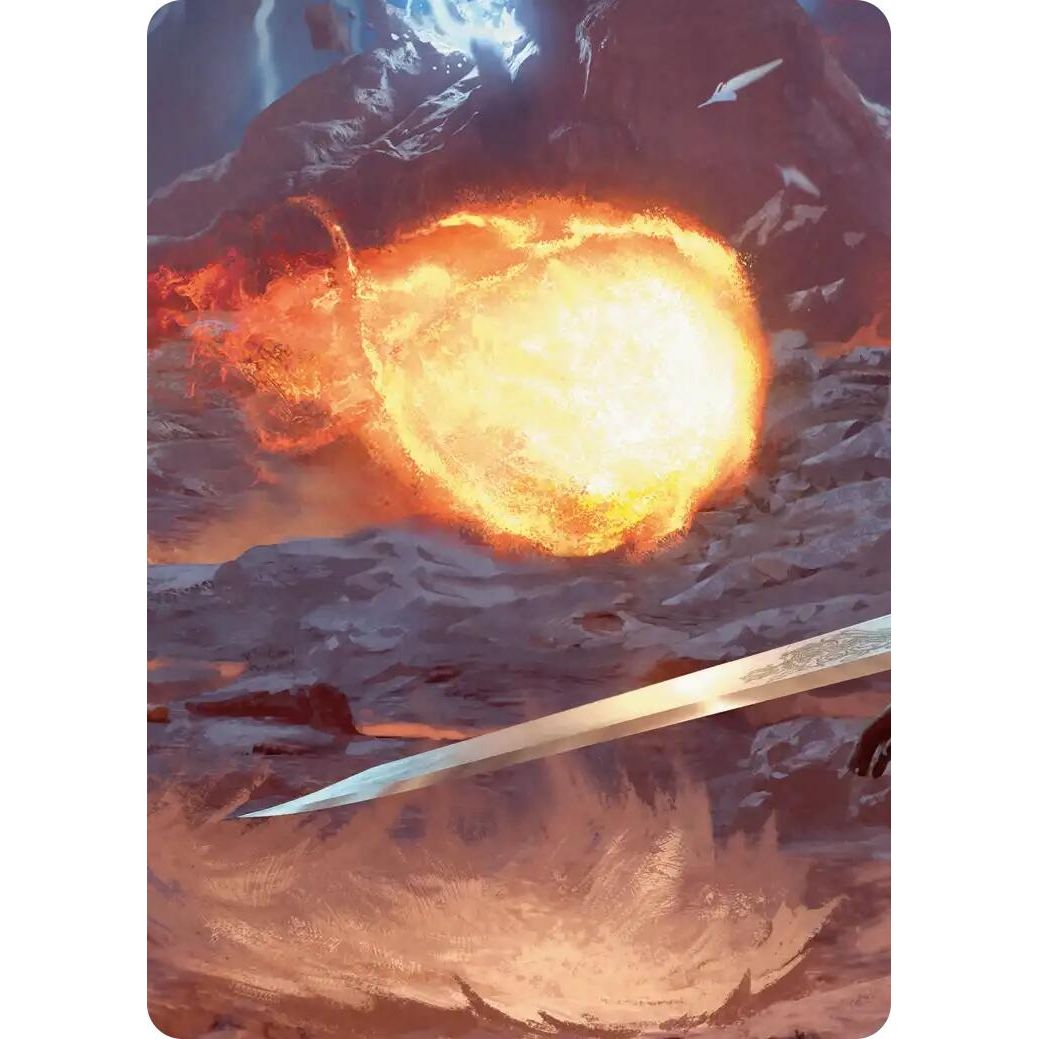 Image for Duelist's Flame Scene Art Card (11) (ASFIN) - Magic: The Gathering