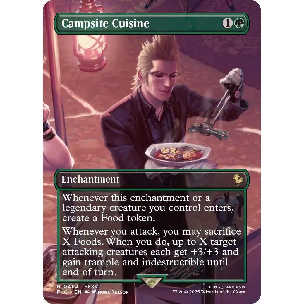 Image for Campsite Cuisine (Borderless) (464) (FIC) - Magic: The Gathering