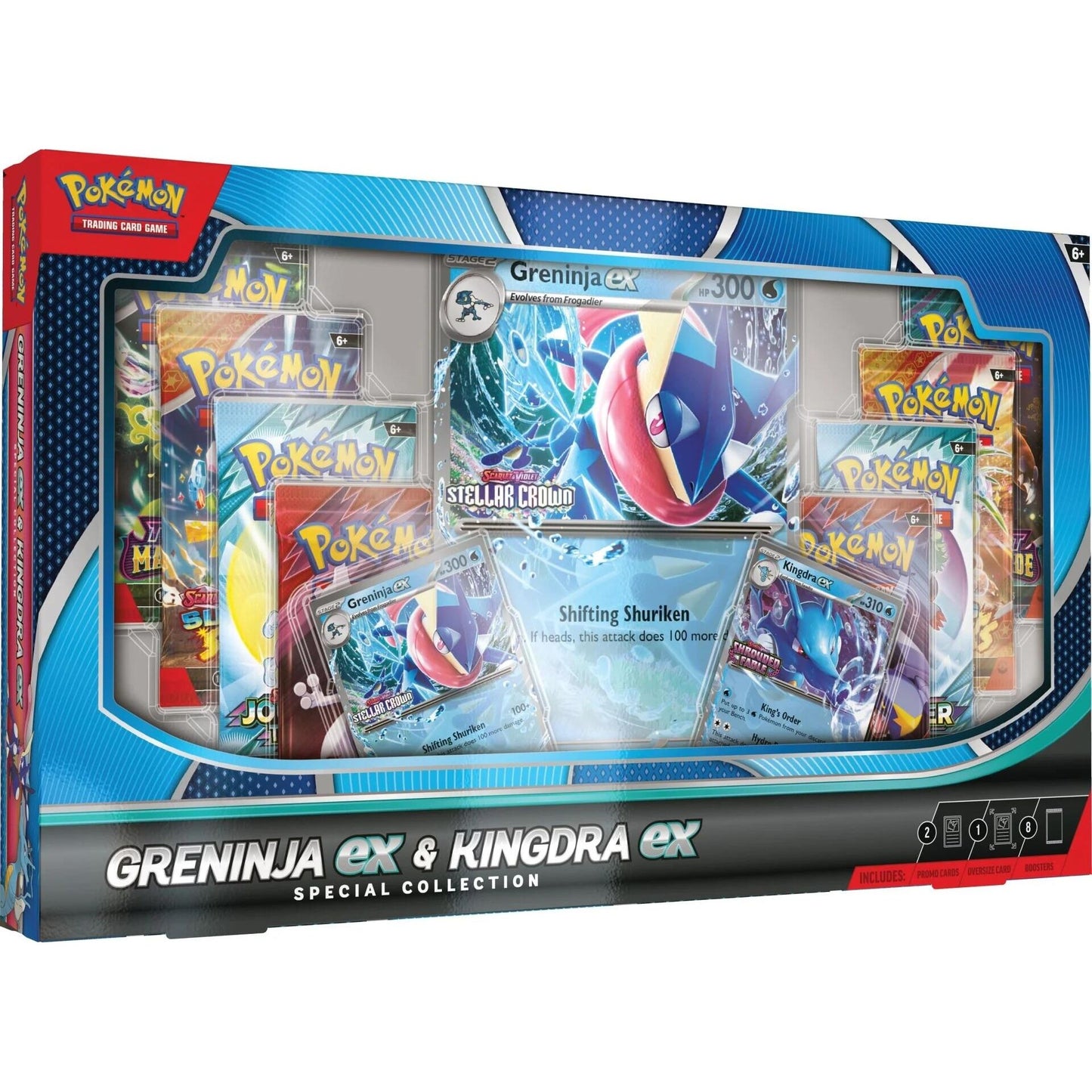Image for Greninja EX & Kingdra EX Special Collection Box - Pokemon