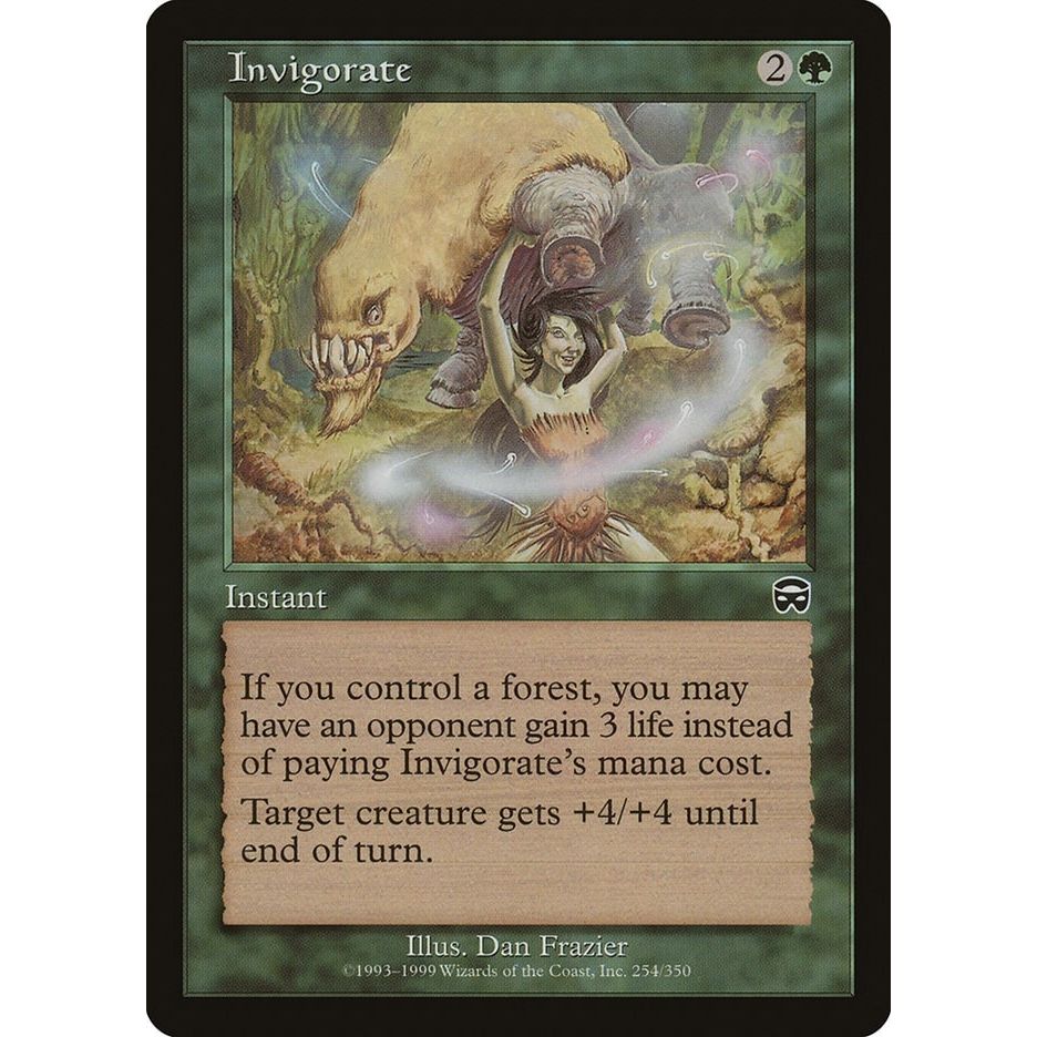Image for Invigorate (254) (MMQ) - Magic: The Gathering