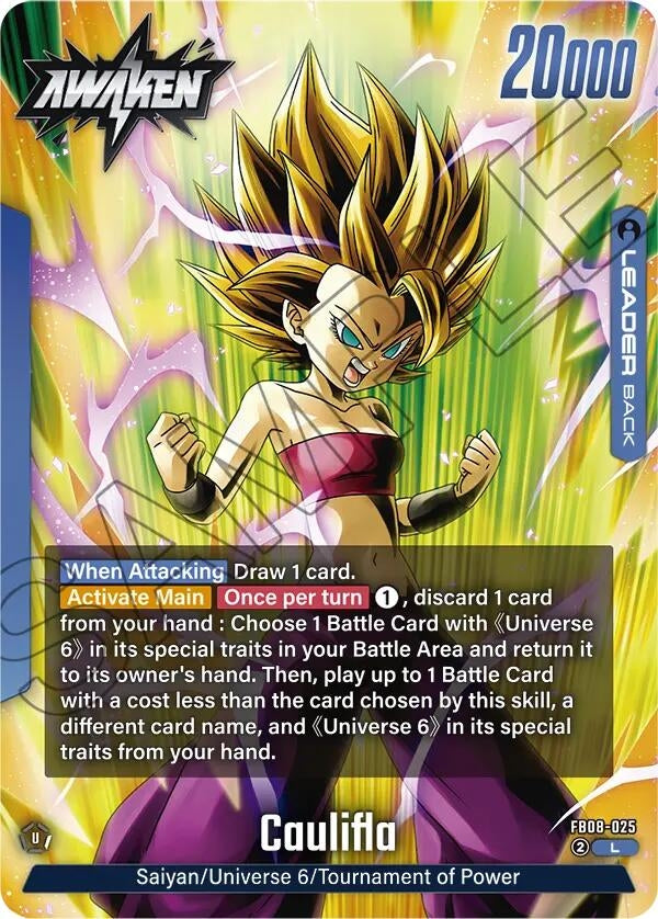 Image for Caulifla - FB08-025 (FB08-025) (FB08) - Dragon Ball Super: Fusion World