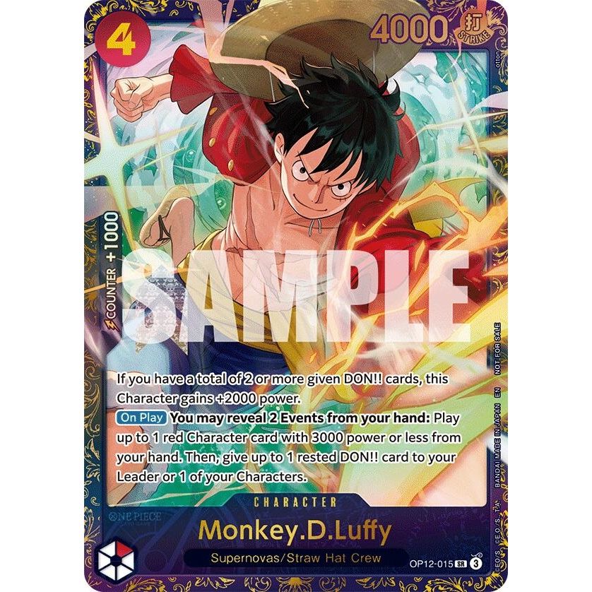 Image for Monkey.D.Luffy (Treasure Cup 2025) (OP12-015) (OP-PR) - One Piece Card Game