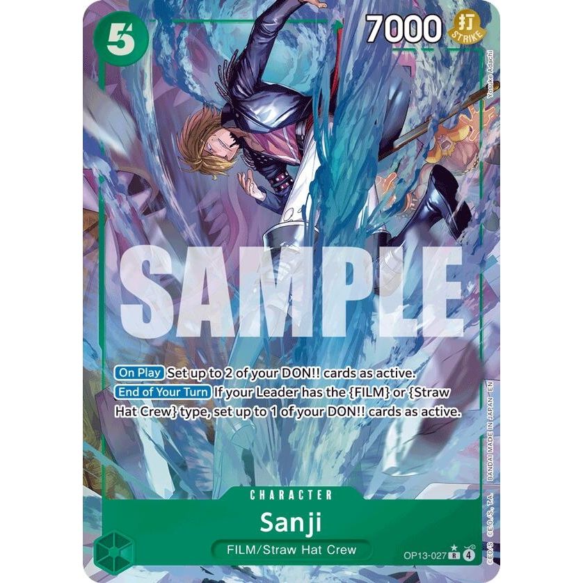 Image for Sanji (Alternate Art) (OP13-027) (OP13) - One Piece Card Game