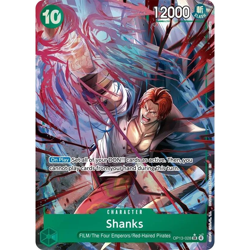 Shanks (028) (Alternate Art) (OP13-028) (OP13)